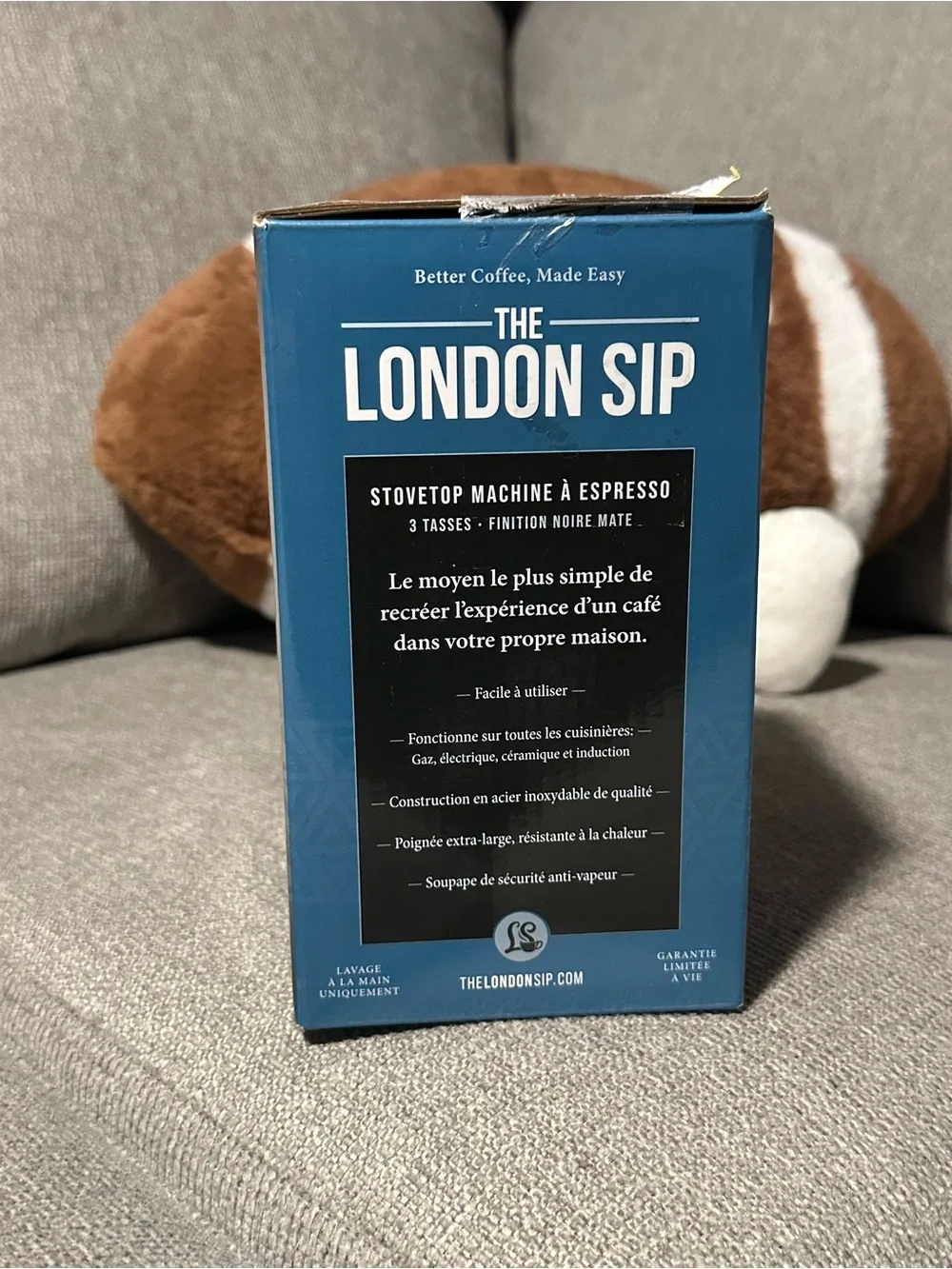 The London Sip matte black